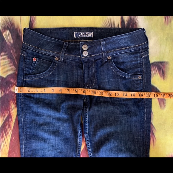 HUDSON Bootcut  Jeans Dark Wash Blue Size 26 - Picture 5 of 12